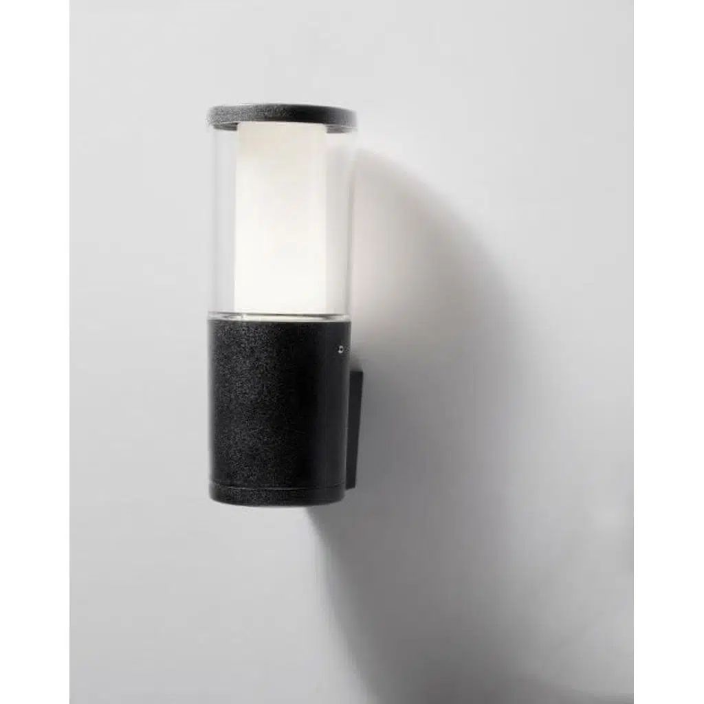 CARLO WALL BLACK CLEAR GU10 LED 6W CCT SET