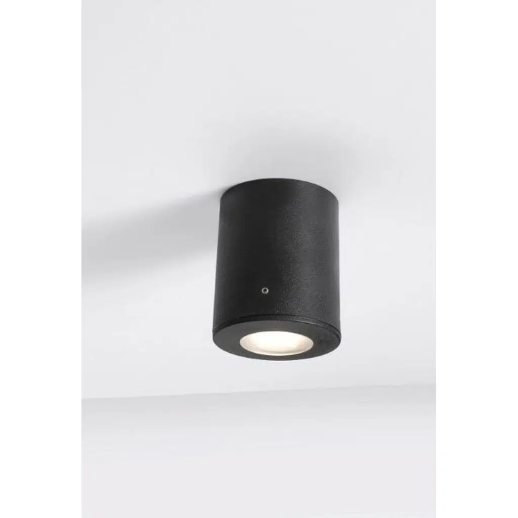 FRANCA 90 BLACK FROSTED GU10 LED 6W CCT SET