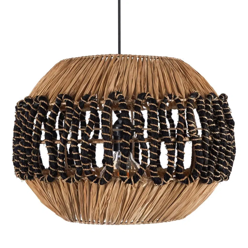 LOKİ SİSAL-ABAKA SARKIT 42X42X30CM OIA LIGHT