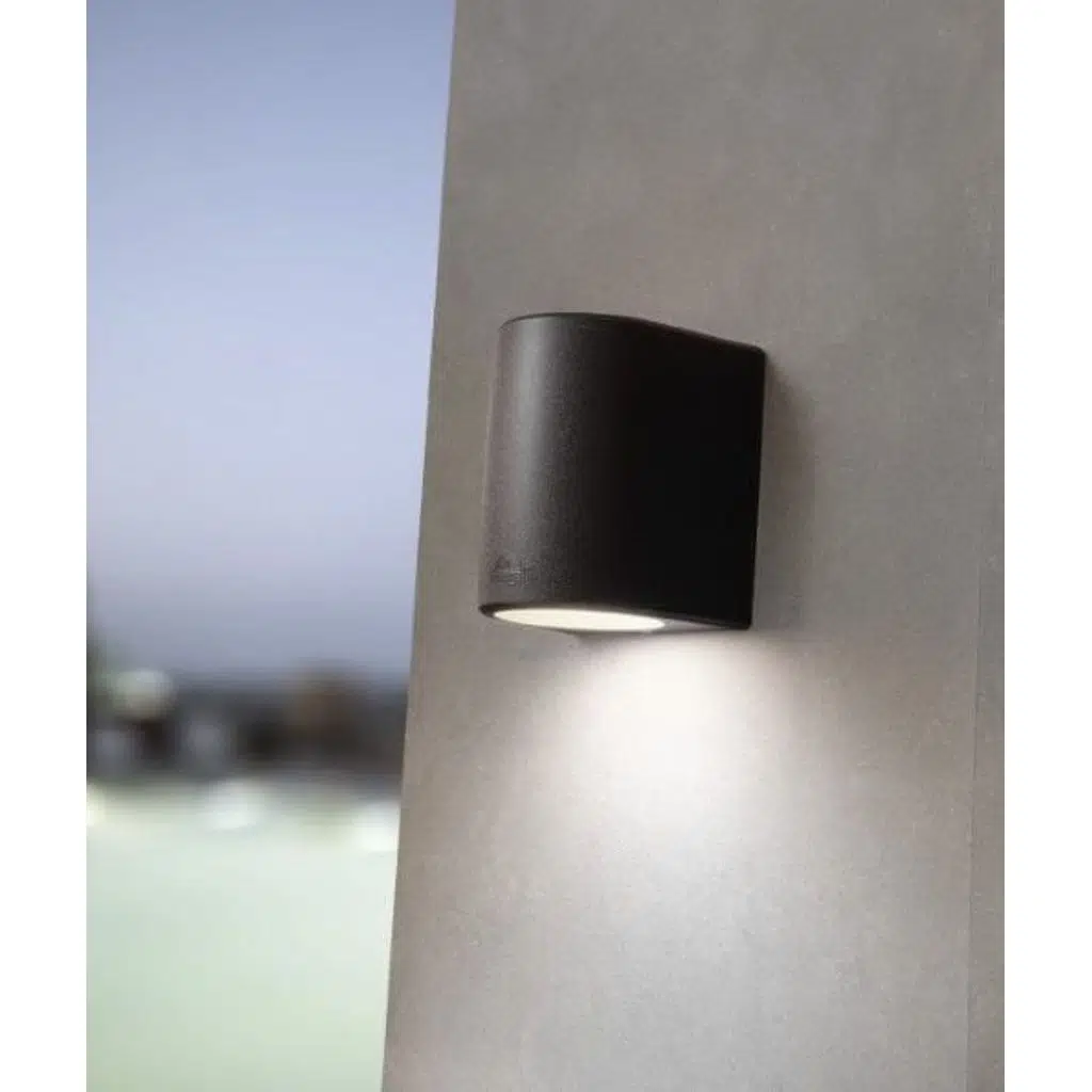 MARTA 160 1L BLACK FROSTED GX53 LED 10W CCT SET