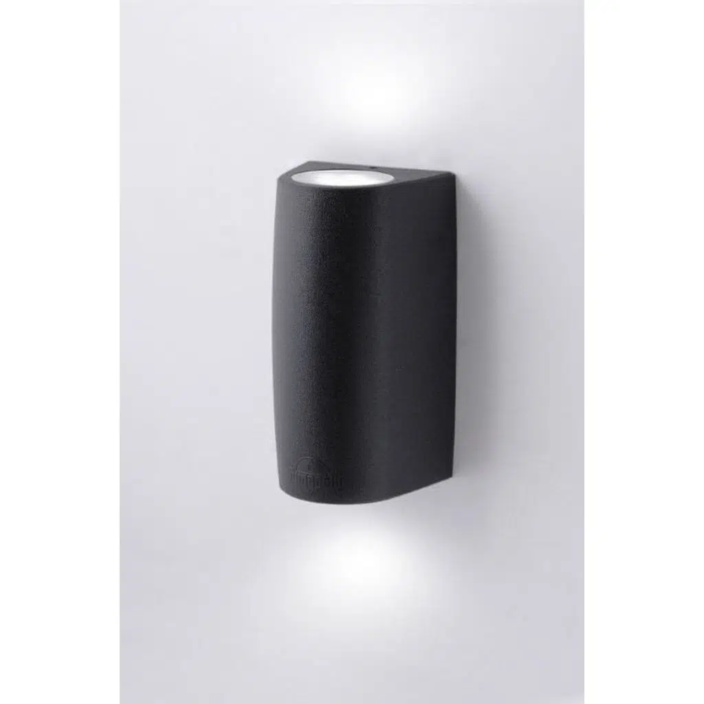 MARTA 90 2L BLACK FROSTED GU10 LED 12W CCT SET