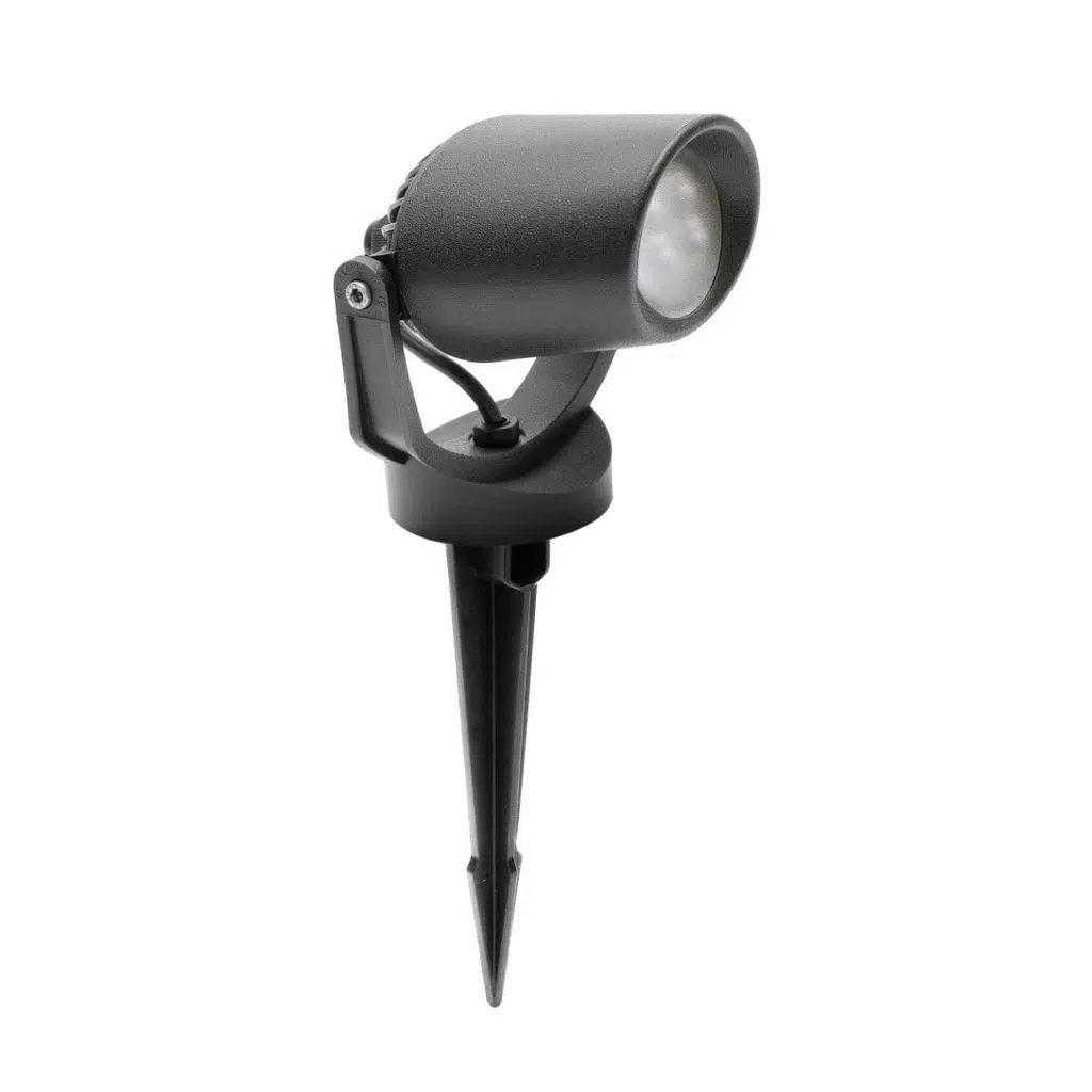 MINITOMMY EL SPIKE BLACK FROSTED GU10 LED 3,5W CCT