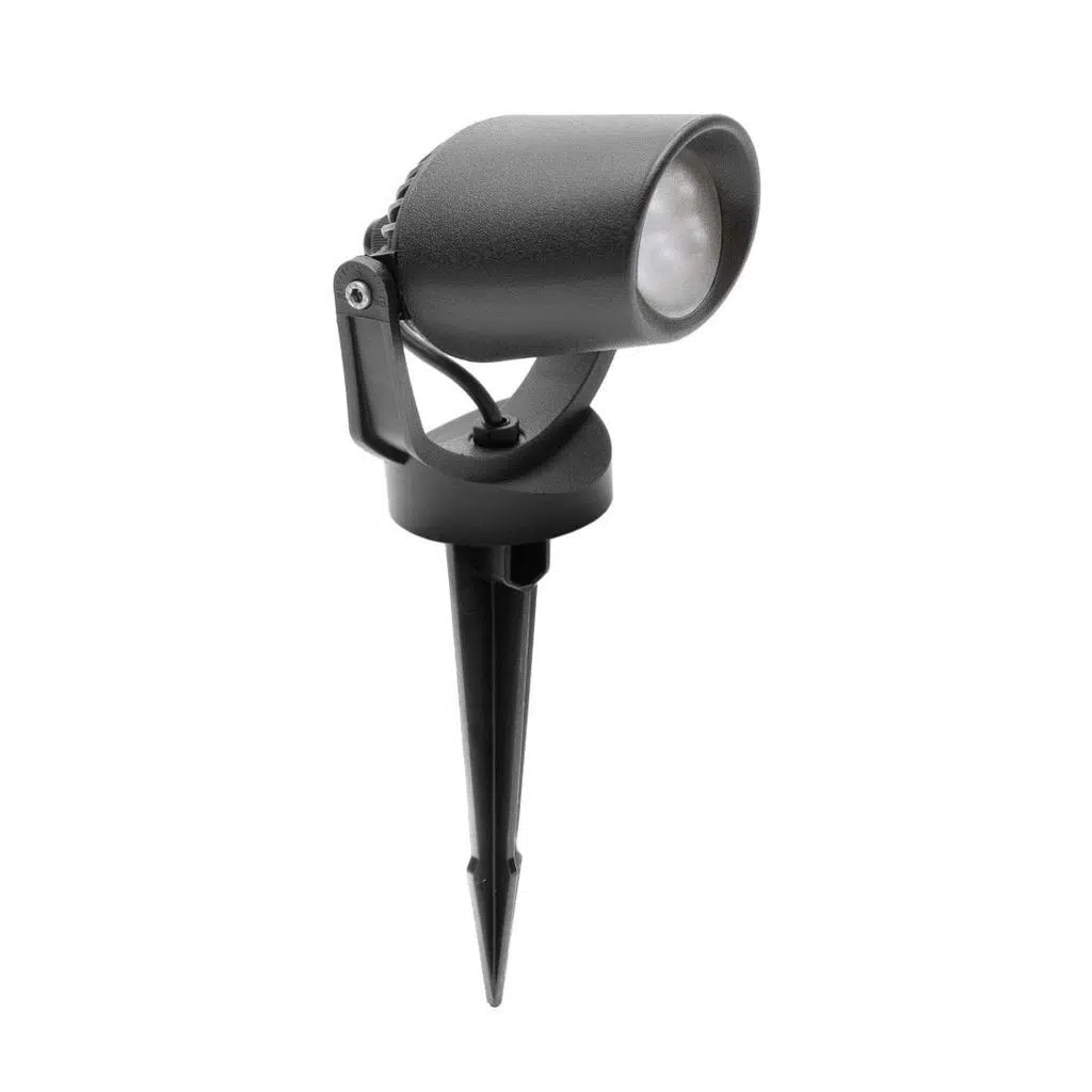 MINITOMMY EL SPIKE BLACK FROSTED GU10 LED 6W CCT S