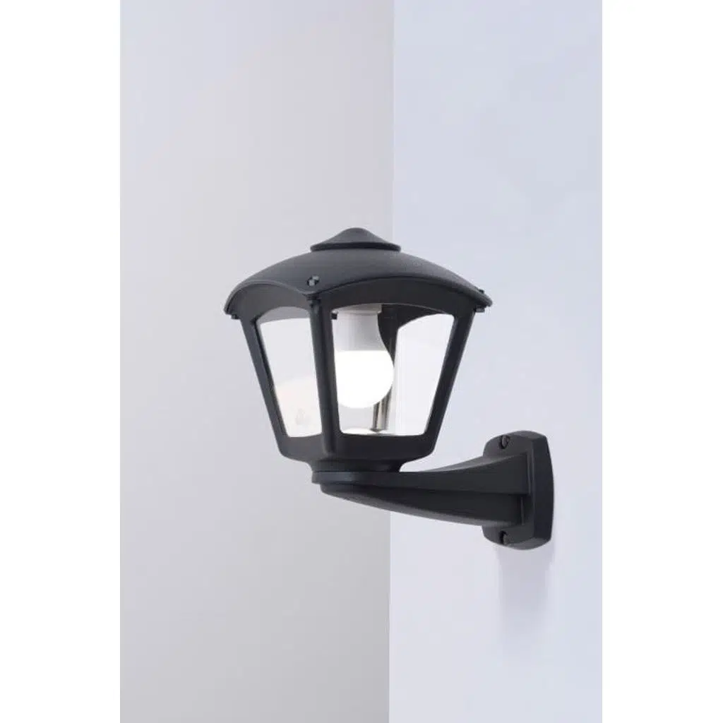 NARDO/ROBY BLACK CLEAR E27 A60 LED 8,5W CCT SET