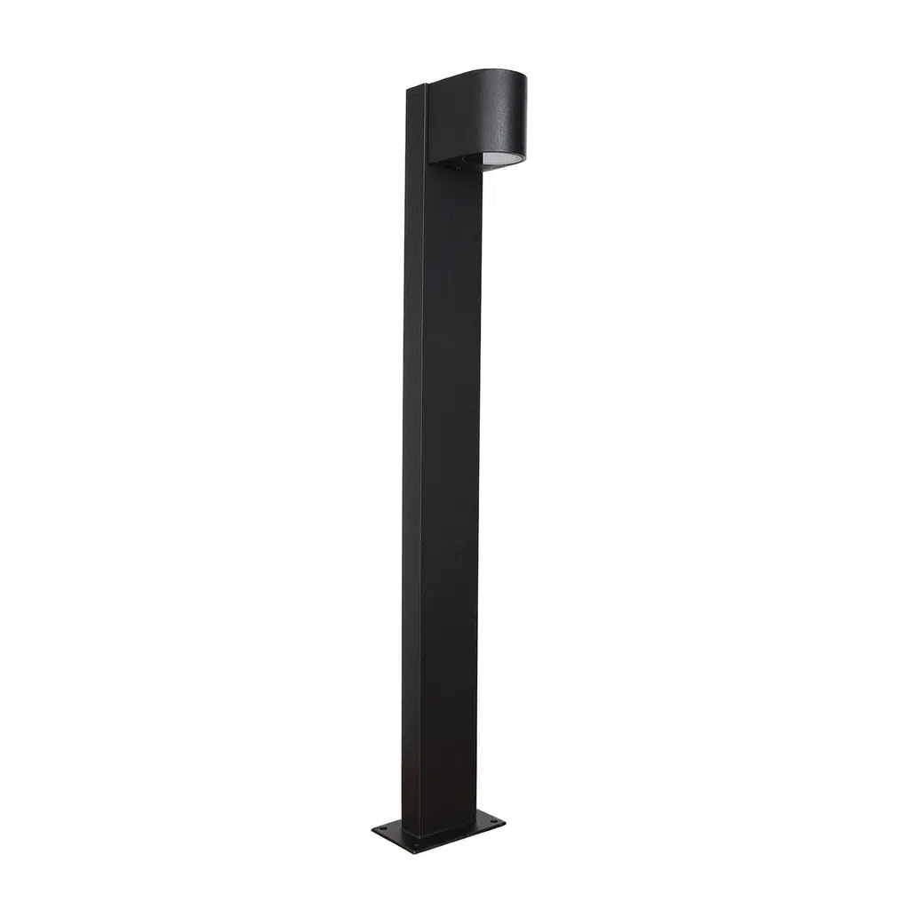 RDS-4008 80CM 1*GU10 SİYAH BOLLARD IP54