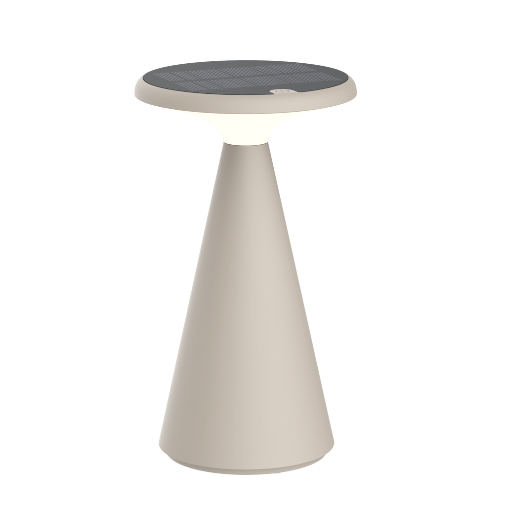 THALİA KUM BEJİ SOLAR MASA LAMBASI OIA LIGHT-SAND