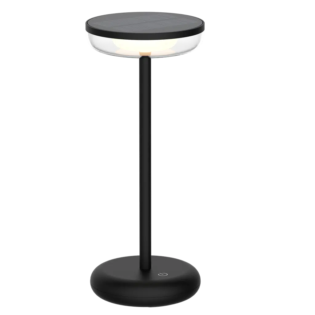 VALLEY SİYAH SOLAR MASA LAMBASI OIA LIGHT-BLACK